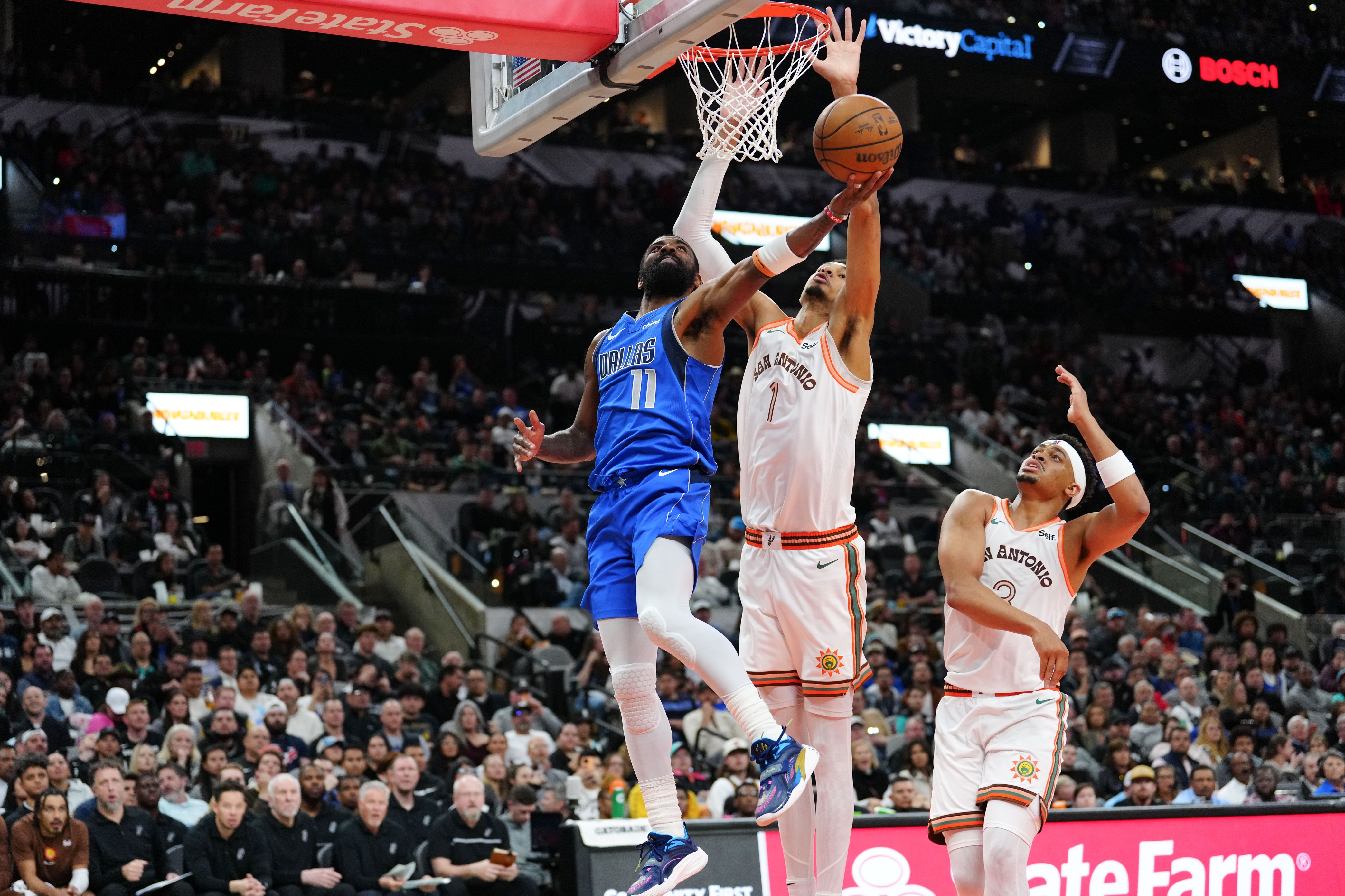 Victor Wembanyama, San Antonio Spurs, Kyrie Irving, Dallas Mavericks
